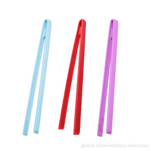 Silicone Food Tongs Food Grade Silicone Kitchen Tools Non-stick Cooking Tongs Supplier